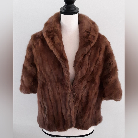 VTG Hudsons Detroit Fur Stole